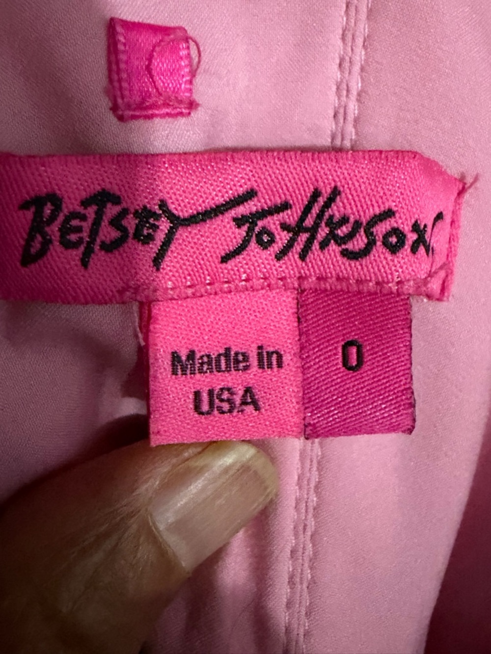 Betsey Johnson floral silk mini dress size 0 - Picture 6 of 8